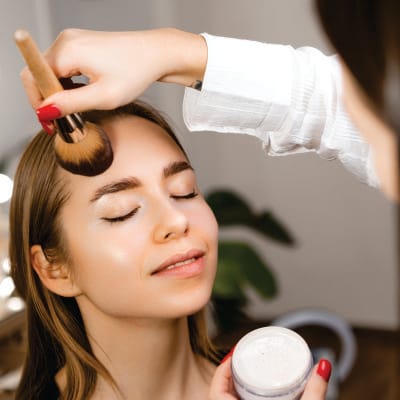 Maquillaje profesional aplicado a domicilio